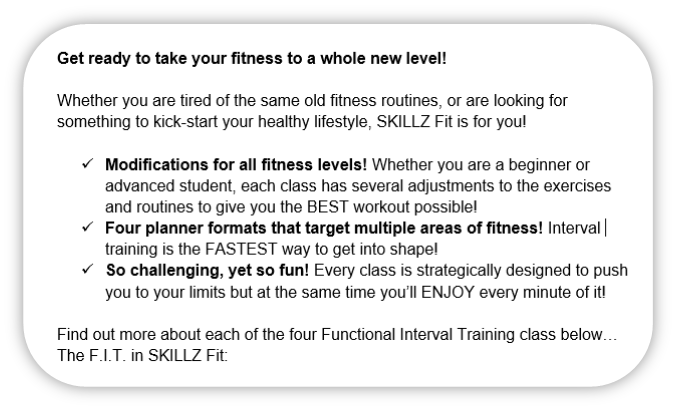 Skillz FIT